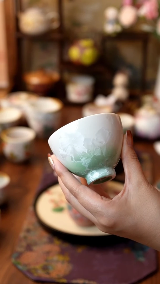 【闪购商品】瓷器结晶釉杯子