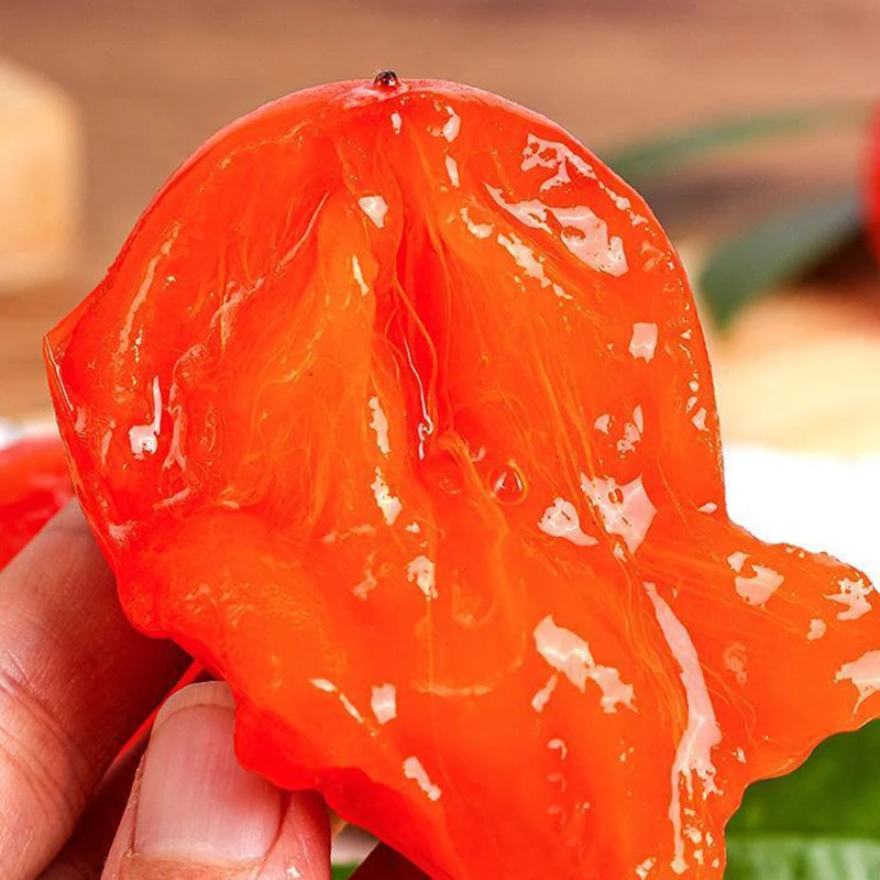 （火晶柿子买15枚送15枚）新鲜现摘现发果园直发坏果包赔