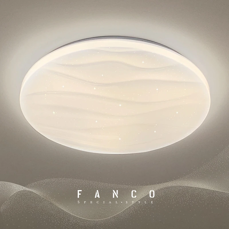 现代简约卧室吸顶灯2024年新款百搭房间衣帽间浪漫温馨时尚吸顶灯