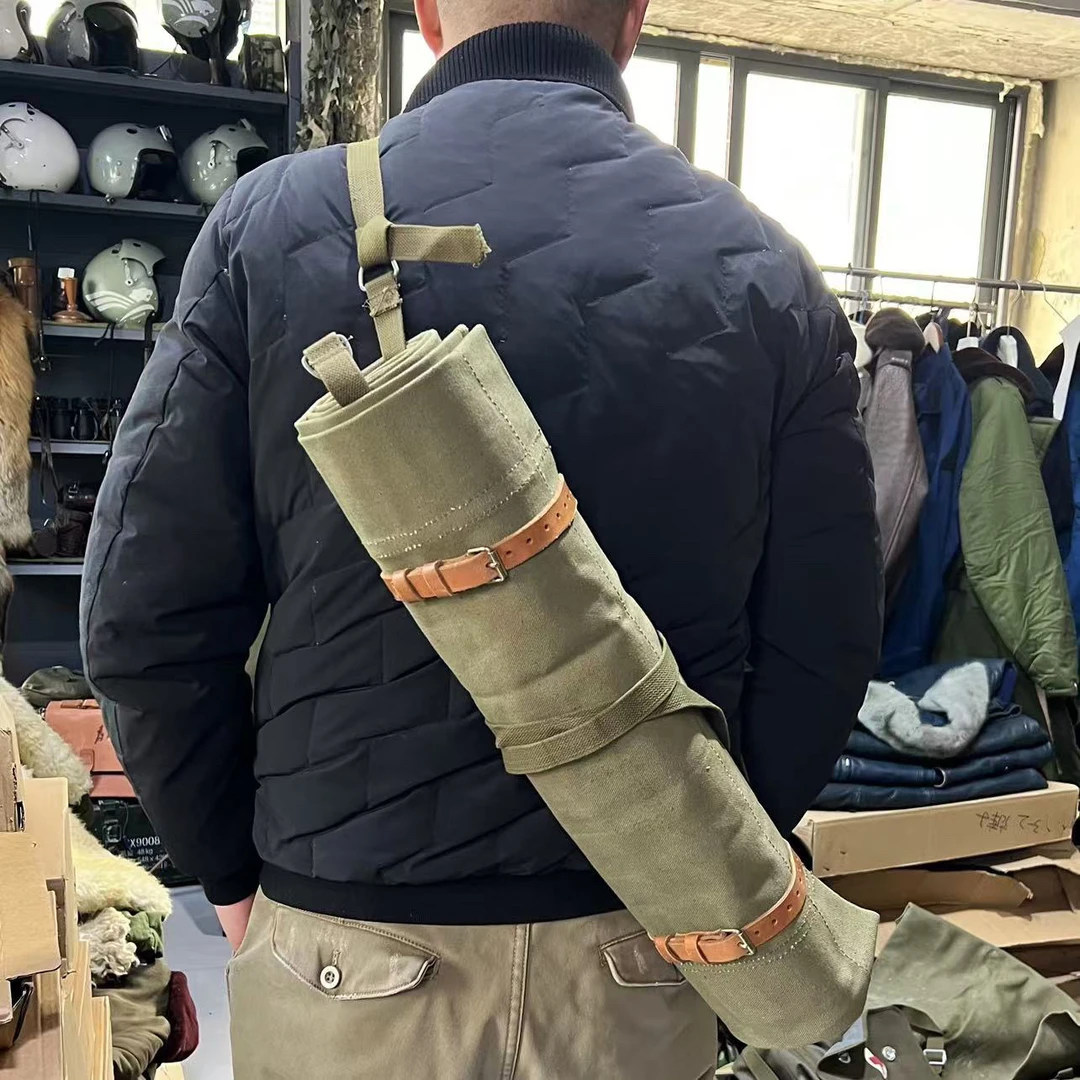 加厚盖布单人帆布垫布含牛皮扎带