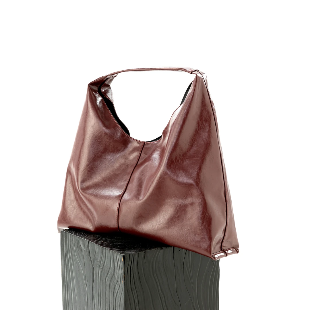 暴躁小明  极简风大容量托特包高级感油蜡皮手提包斜挎包/6202