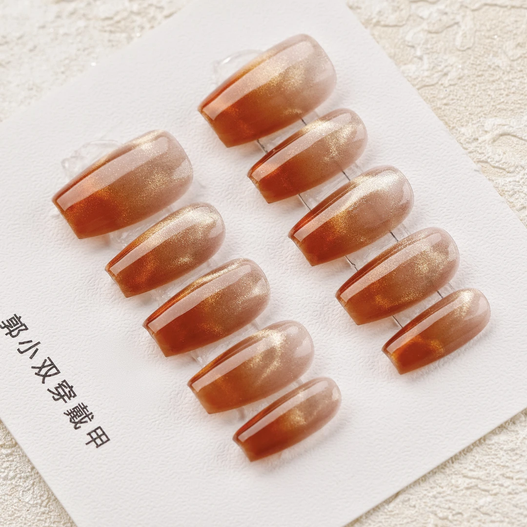 郭小双穿戴甲【曦光2】手绘水彩版10片盒装S21431