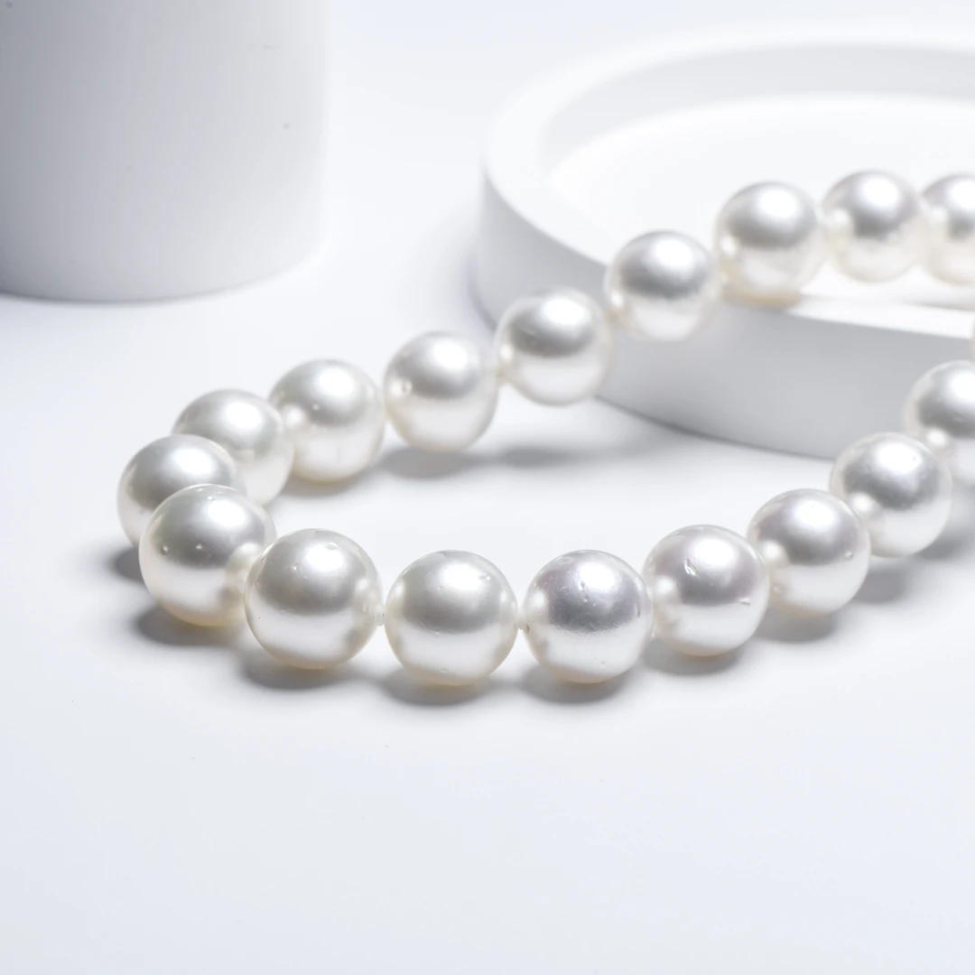 【钱妈妈真选店】WA17 海水澳白项链 12-15mm 多样性发一
