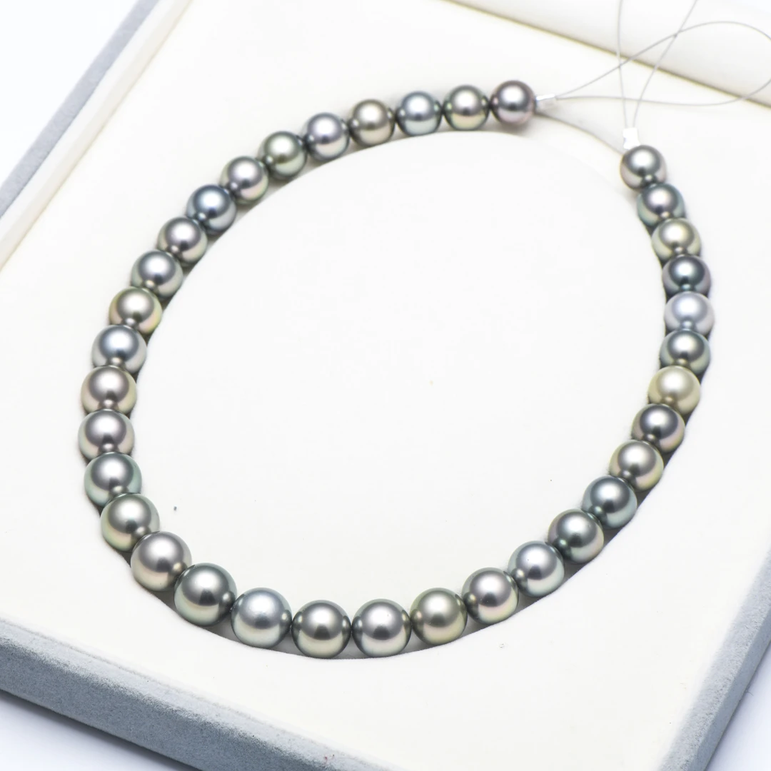 【✨钱妈妈真选店】D14 海水莫兰迪珍珠项链 11-14mm 多样性发一