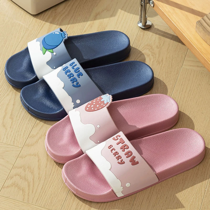 拖鞋女夏季情侣居家外穿防滑厚底浴室洗澡轻盈耐磨透气简约舒适