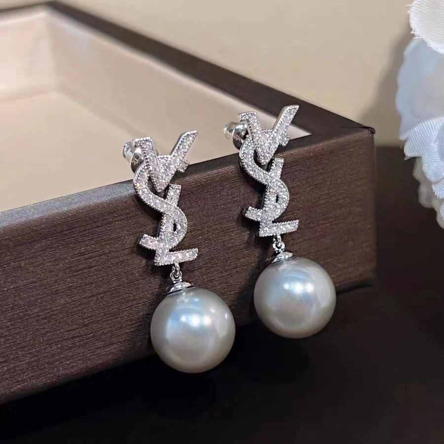 气质时尚百搭简约小众经典镶嵌5666