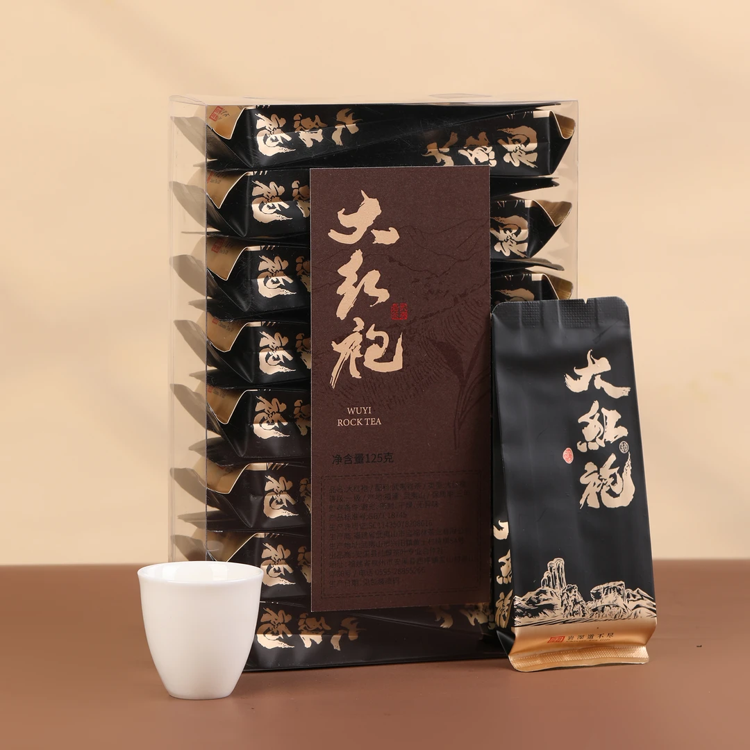 【大红袍】—-武夷岩茶乌龙茶茶叶自饮装茶叶口粮茶