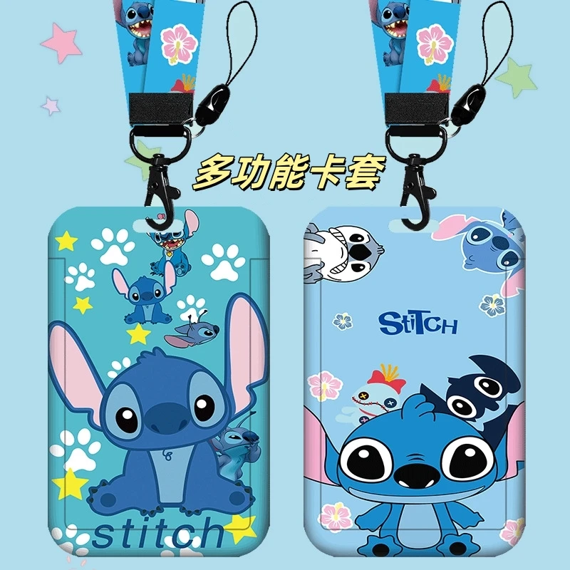 校牌保护胸卡ins风卡套学生卡套见外包装学生卡卡通挂脖多功能