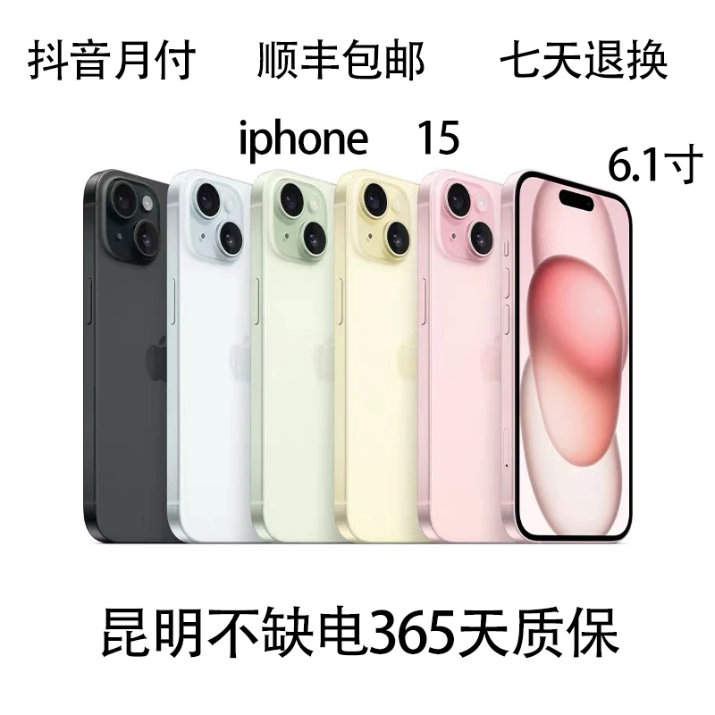 95新 Apple/苹果 15原装国行 正品 5G双卡双待零售机 三网通