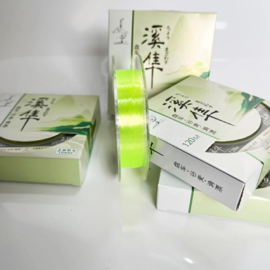 120米东丽原丝幺哥盘车谷麦滑漂鱼线（溪隼）