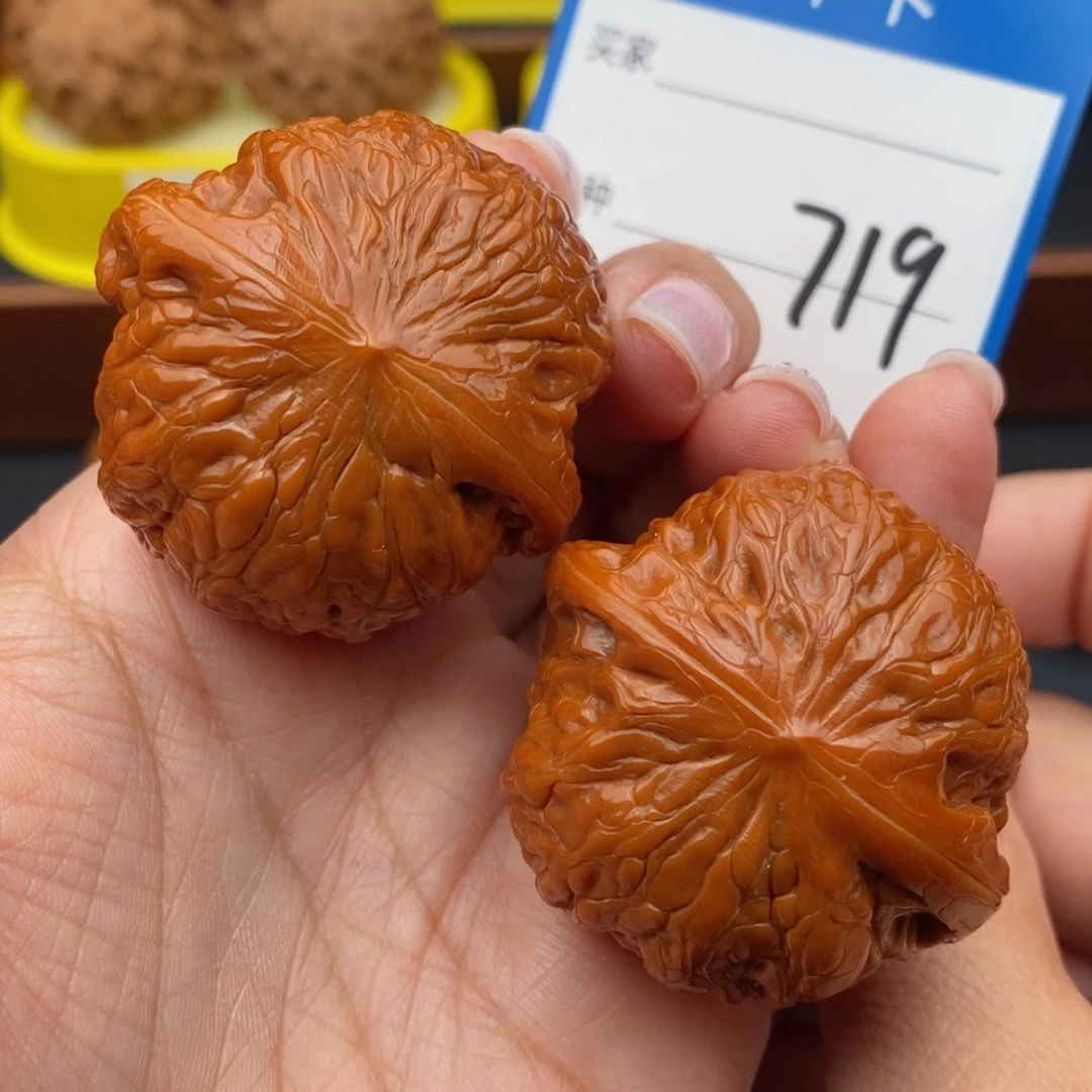 文玩核桃把件41铁锤