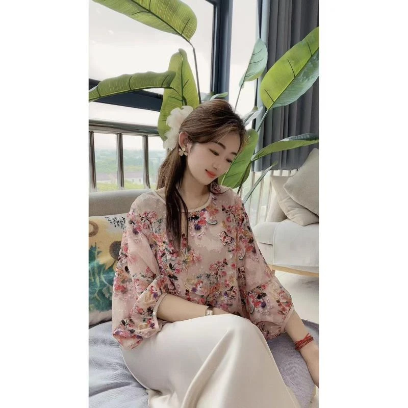 l033《路路推荐》夏季时尚显白温柔减龄少女韩版洋气防晒衣