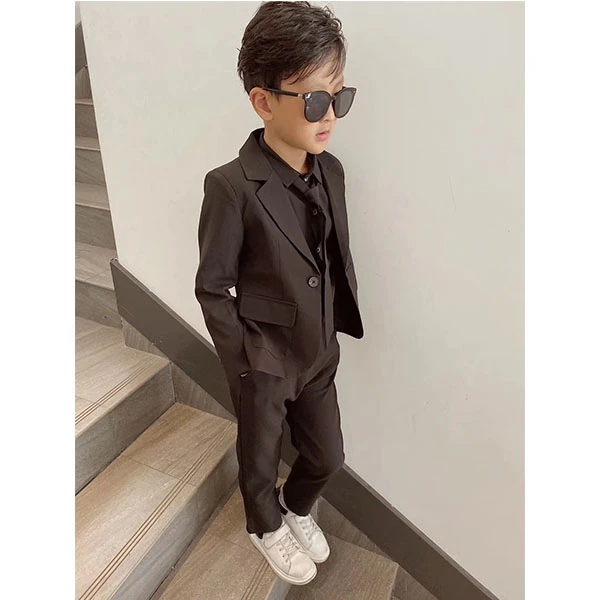 88053儿童西服套装双色可选