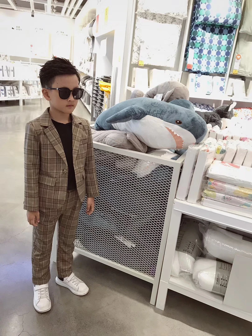 88059卡其色单西装外套