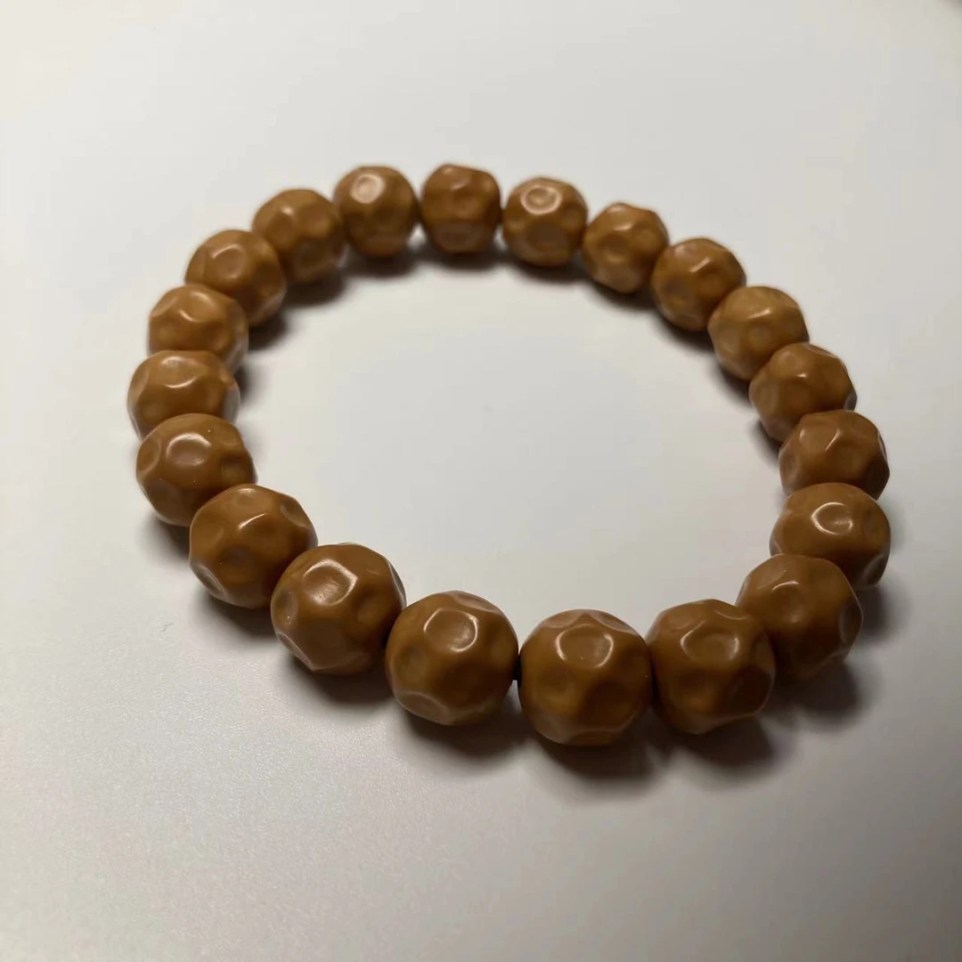 小奶酪猴头核桃手串