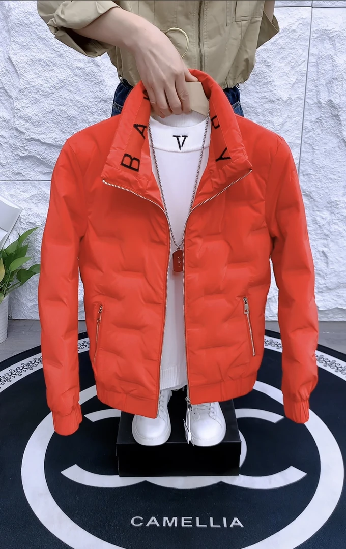 冬季品质新款男士时尚韩版修身经典纯色立领百搭免洗保暖棉衣230