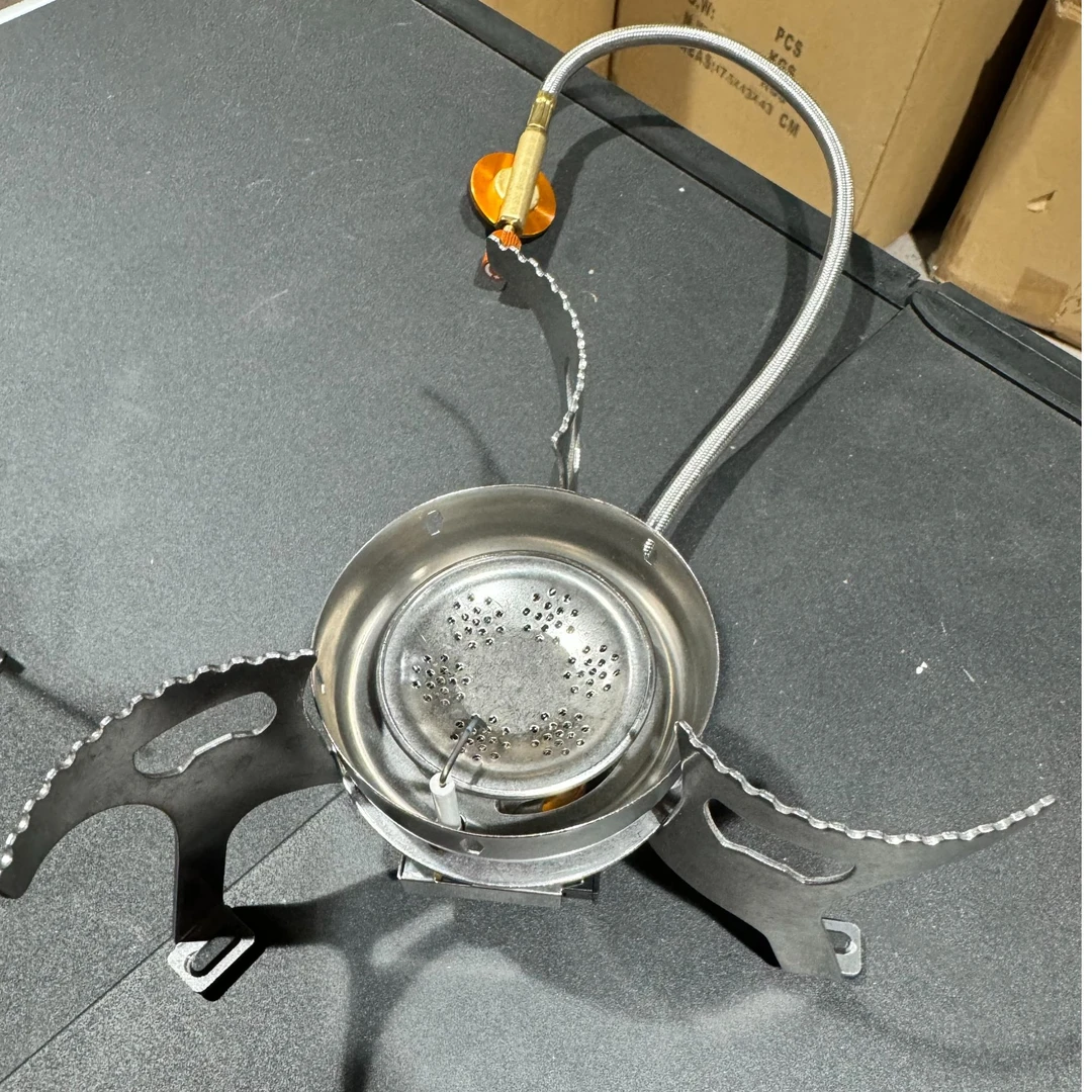 【直播】户外炉具 V1小旋风炉头 露营烧水吃火锅