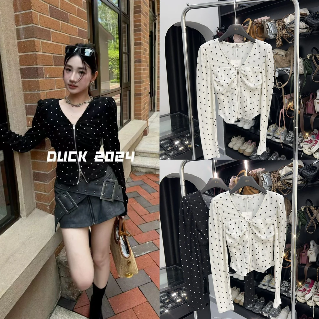 文文推荐 波点上衣