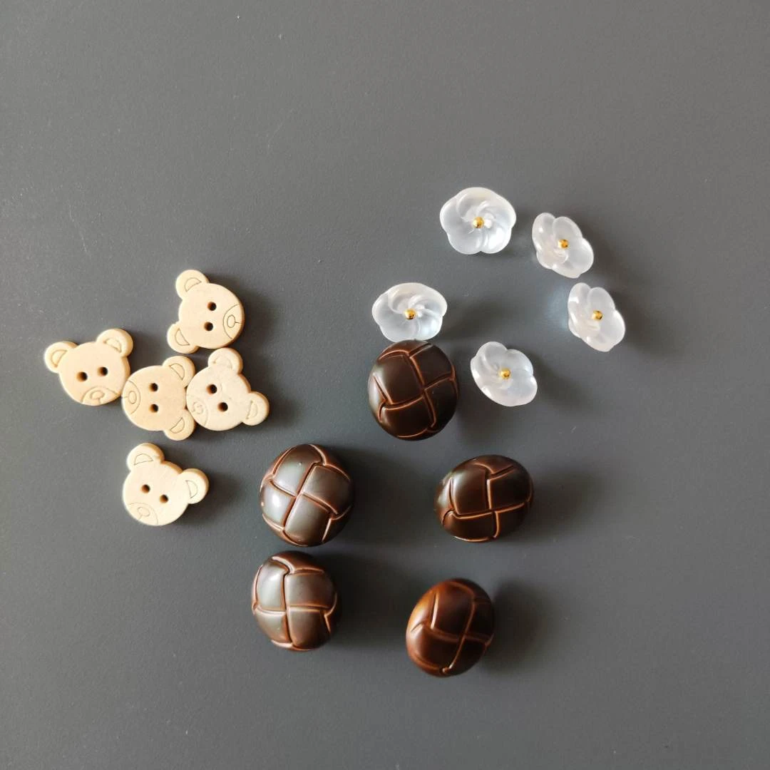 扣子 花朵扣子  小熊扣子  复古扣子