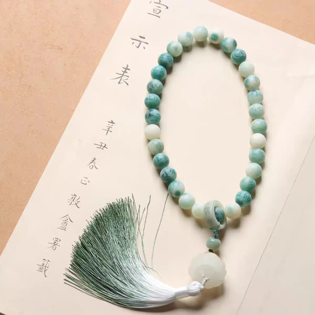 精品双圈风化渐变手工串珠天然菩提手工穿珠DIY首饰编织