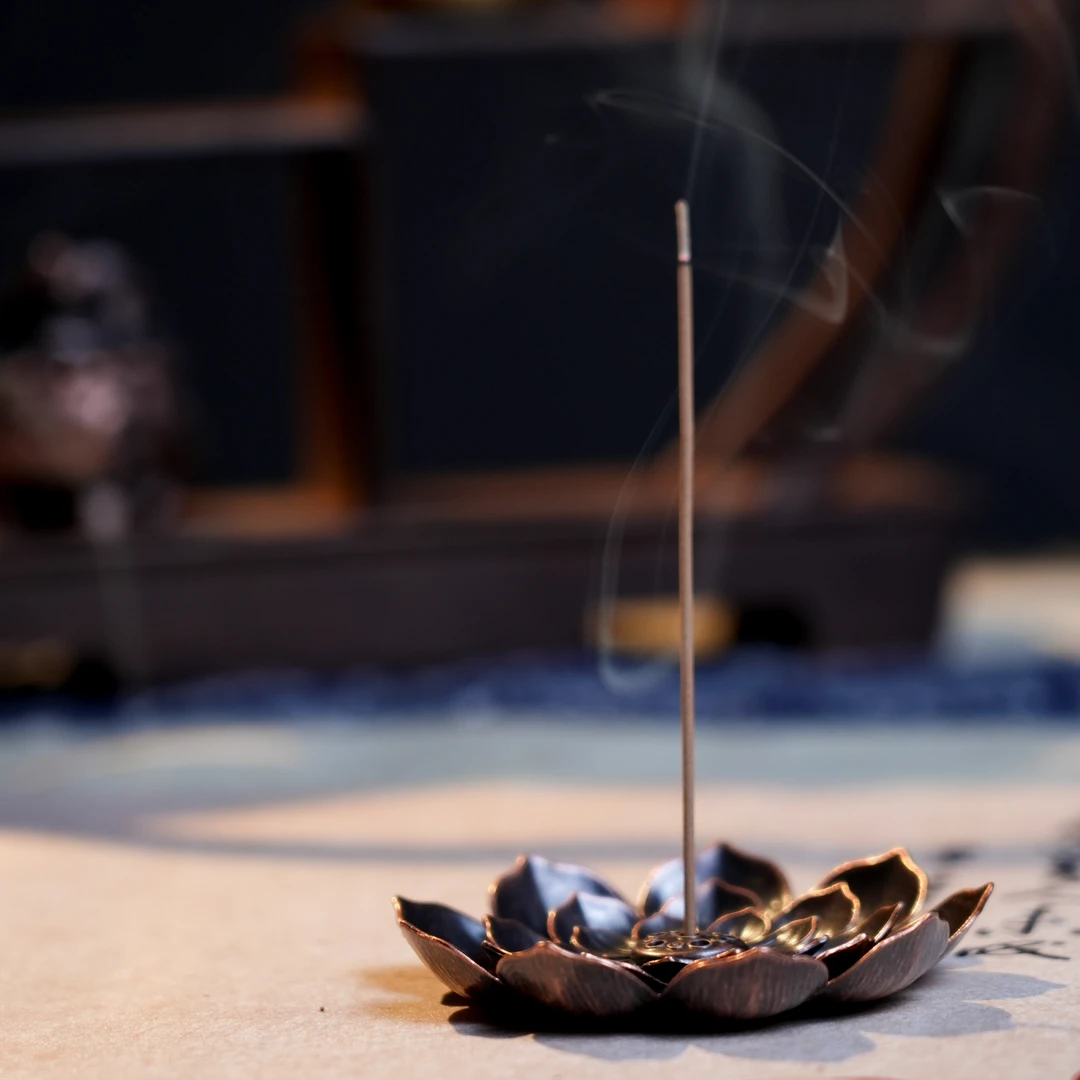 【香炉器具】妙莲香盘 线香插香道熏香香炉盘香传统居家茶桌香篆