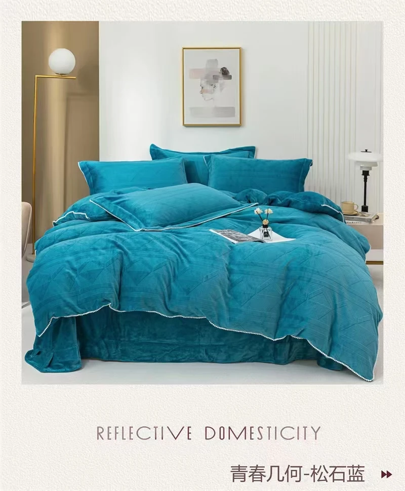 丽丽佳！特！10斤糯感科技绒四件套，拍一发二（买一送一）