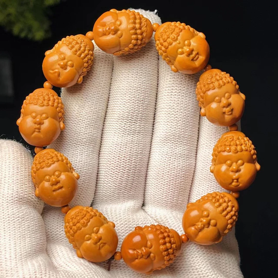 橄榄核 1.7宝宝佛 手串