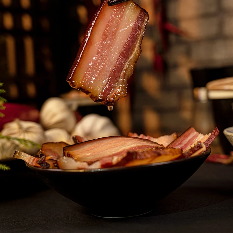 正宗江西腊肉五花肉农家特产传统手工烟熏腌制风味紧实真空包装