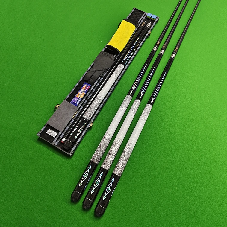 【破冰】台球杆中头杆中式大头杆黑八九球新手推荐高端桌球杆