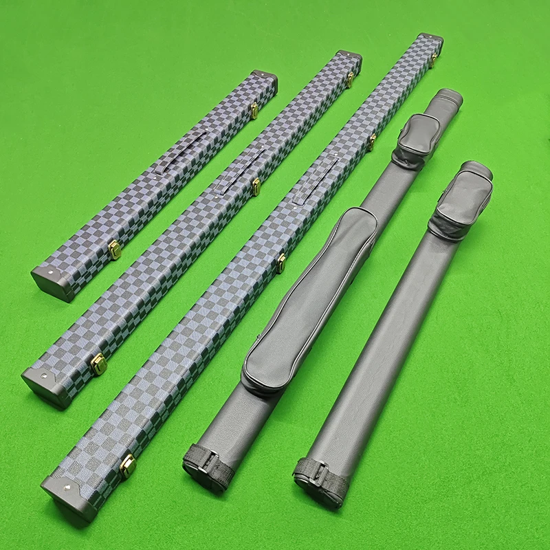 台球杆杆盒中式斯诺克桌球杆杆盒杆桶1/2杆桶3/4分体杆桶便携杆盒