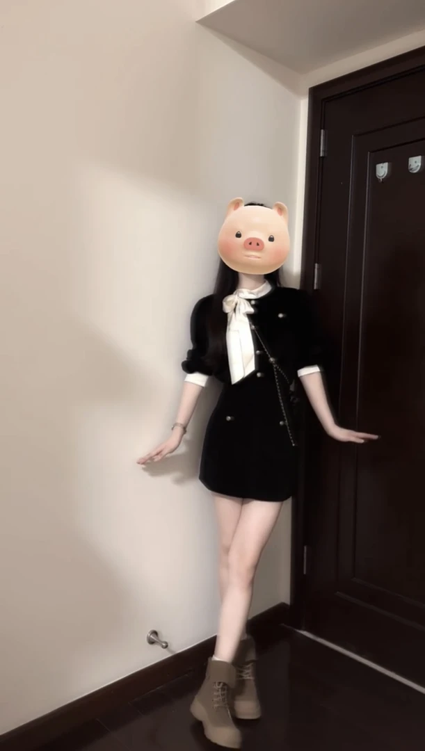 2024秋季新款蝴蝶结时尚高级设计感小香风上衣搭高腰显瘦半身裙女