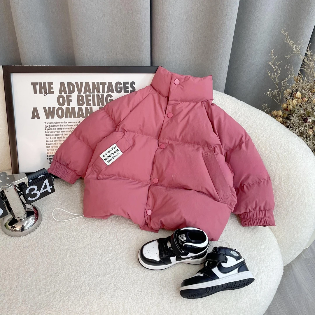 【小扬哥推荐】儿童短款棉袄2024秋冬新款男女童韩版洋气保暖加厚