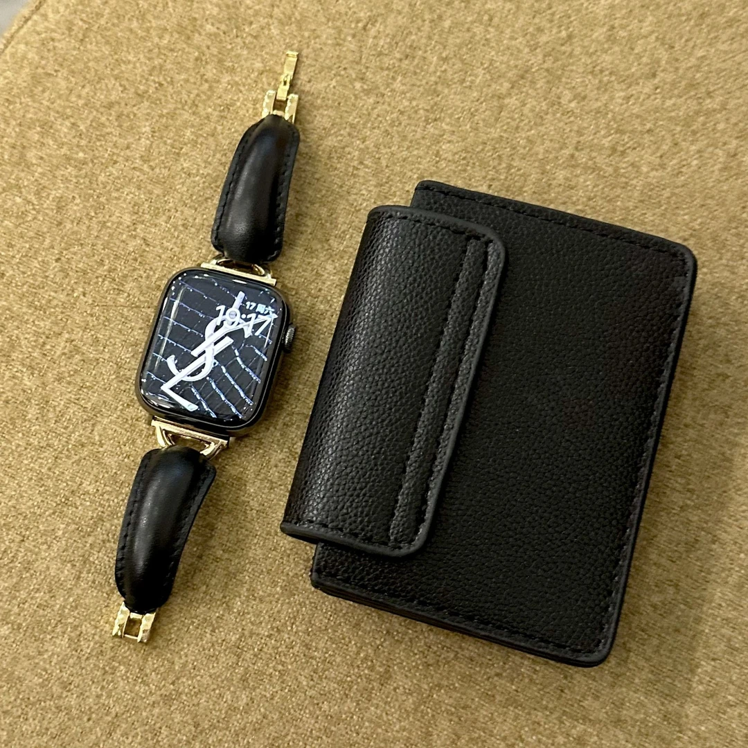 表带哥手镯款ins皮带高级iwatchs10表带适用applewatchs98765代SE