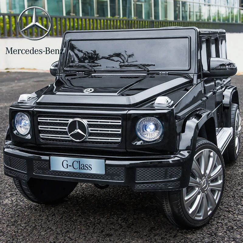 儿童电动车四轮四驱奔驰汽车小孩宝宝可坐人带遥控童车运动越野车