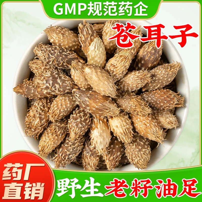 野生苍耳子中药材旗舰店正品 新鲜干苍耳仓耳子中草药材泡酒泡茶