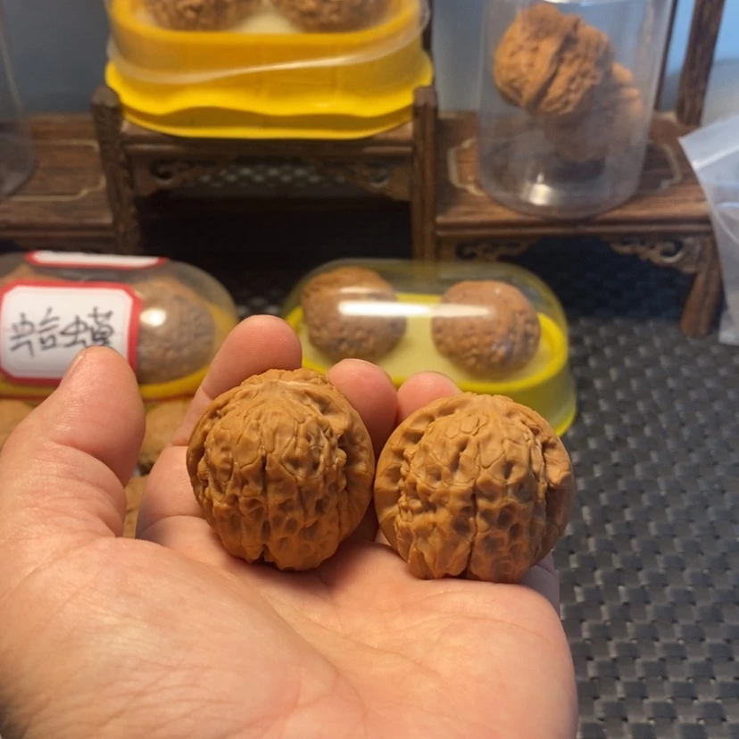 【闪购商品】文玩核桃吊坠甲骨文35