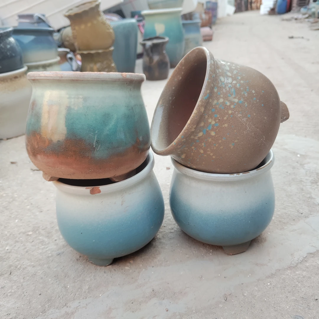 福袋带脚多肉绿植法师花盆