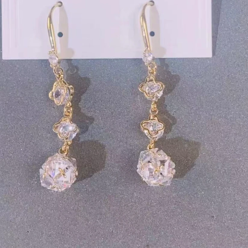 铜合金耳饰 气质轻奢时尚百搭简约精致甜美素款PT0323