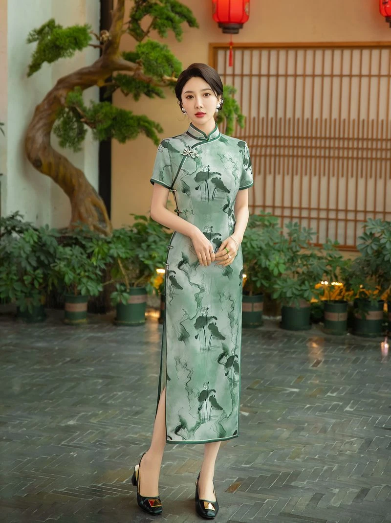 【喜莱舫】高定苏派手工旗袍  3131