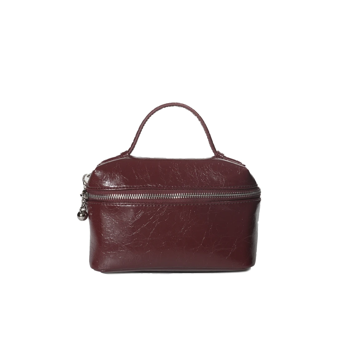 轻奢简约风百搭女士新款手提包BV2593-安可拉红