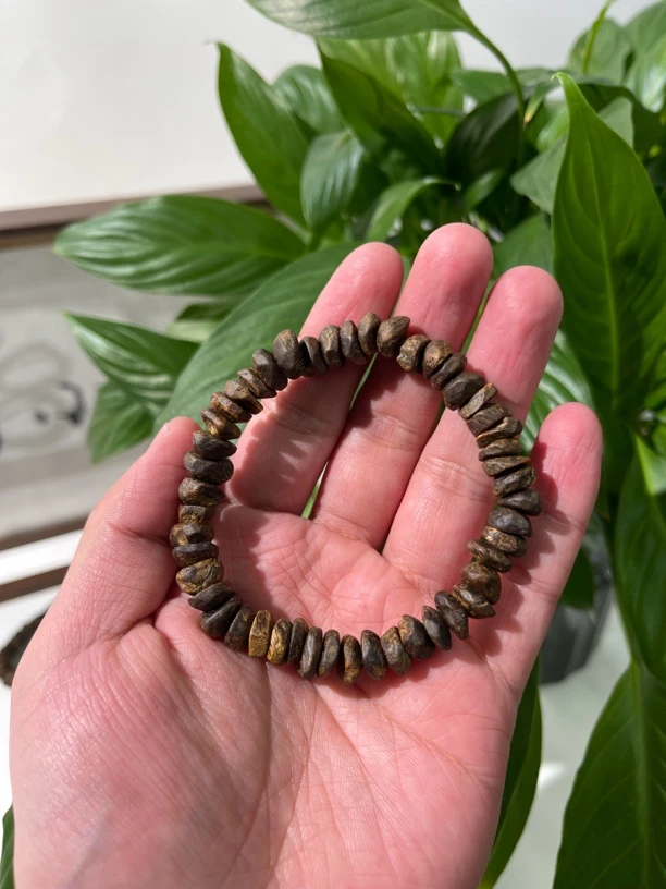 沉水级 满结油 包头 8克➕ 国香莺歌绿奇楠沉香 不抹油 不压油