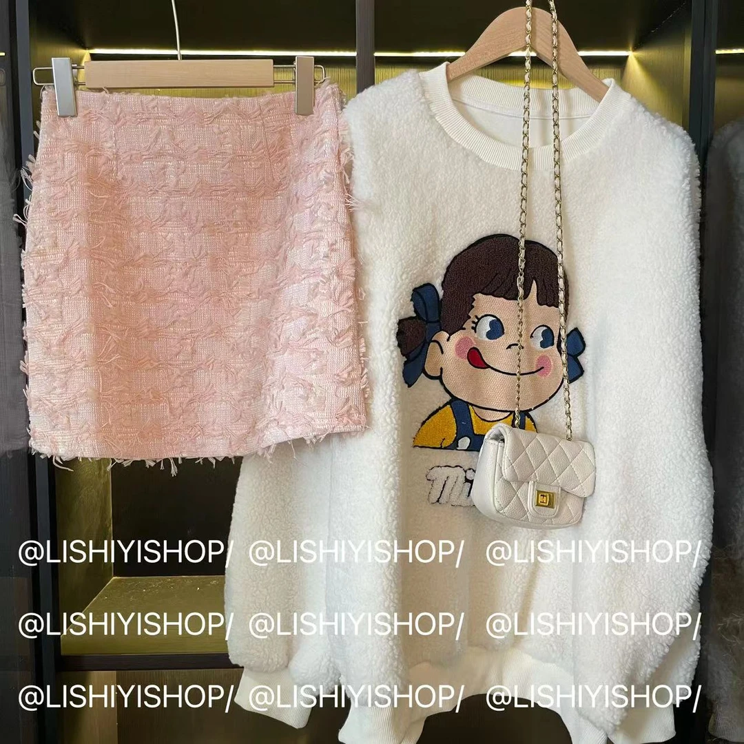 【莫奈玫瑰】流苏A字裙半身裙女3998