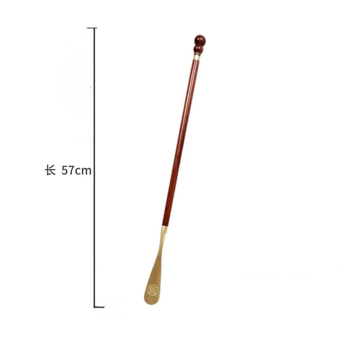 【直播推荐】紫檀鞋拔子摆件