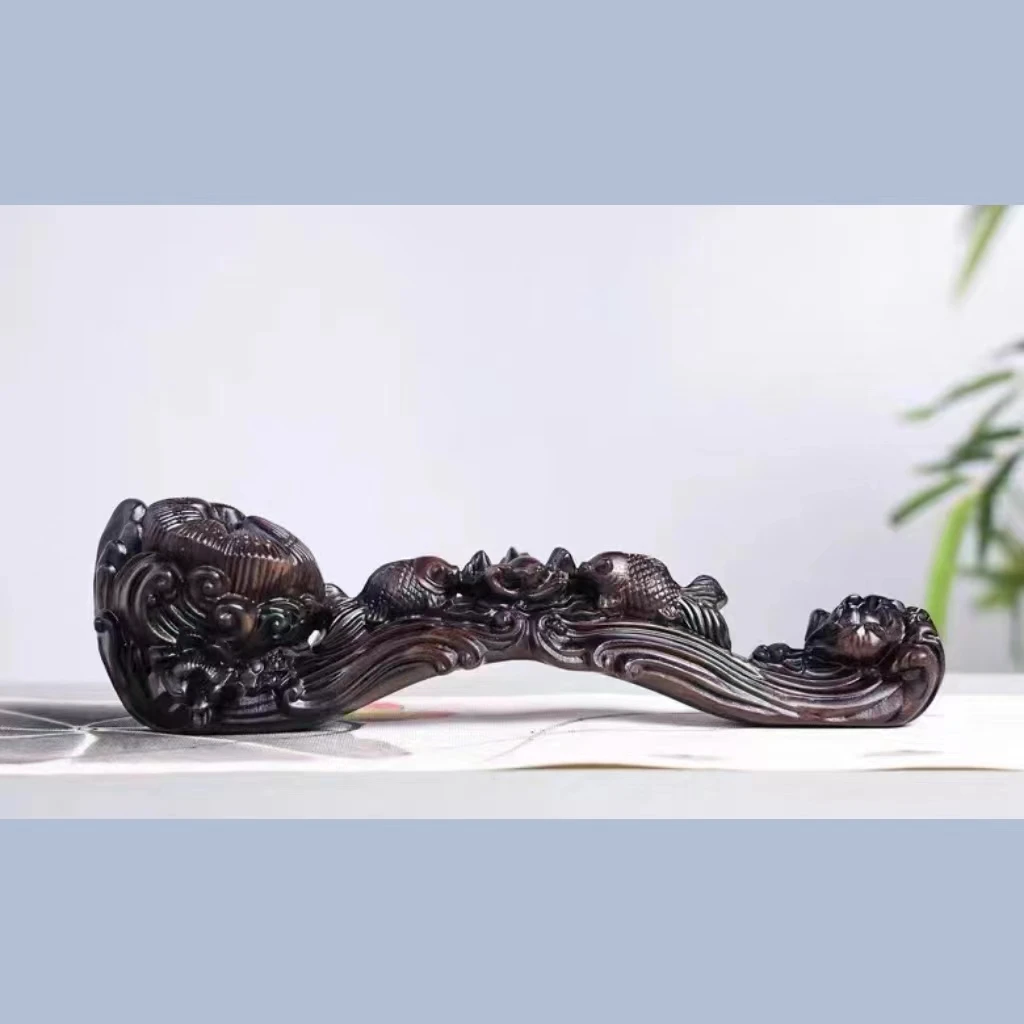 【直播推荐】礼盒款鱼如意摆件