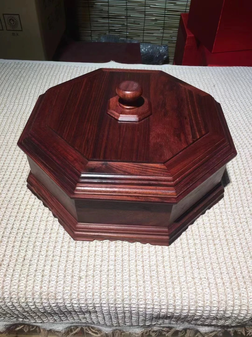 【直播推荐】素面八角果盒摆件