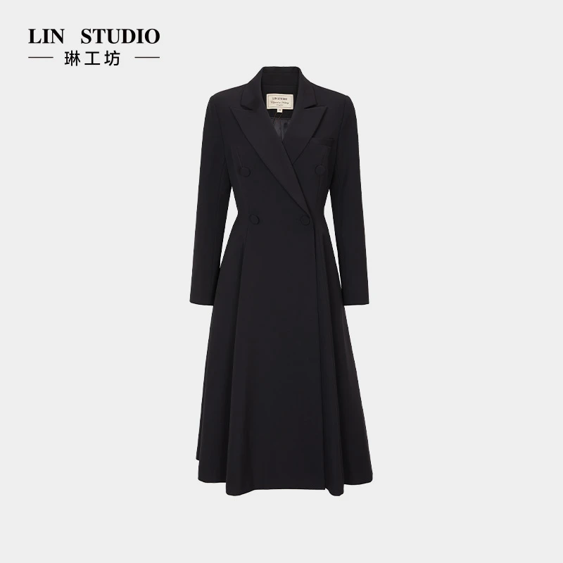 【特殊活动款 不支持退换】琳工坊卡洛琳收腰风衣外套时尚唐琳设计