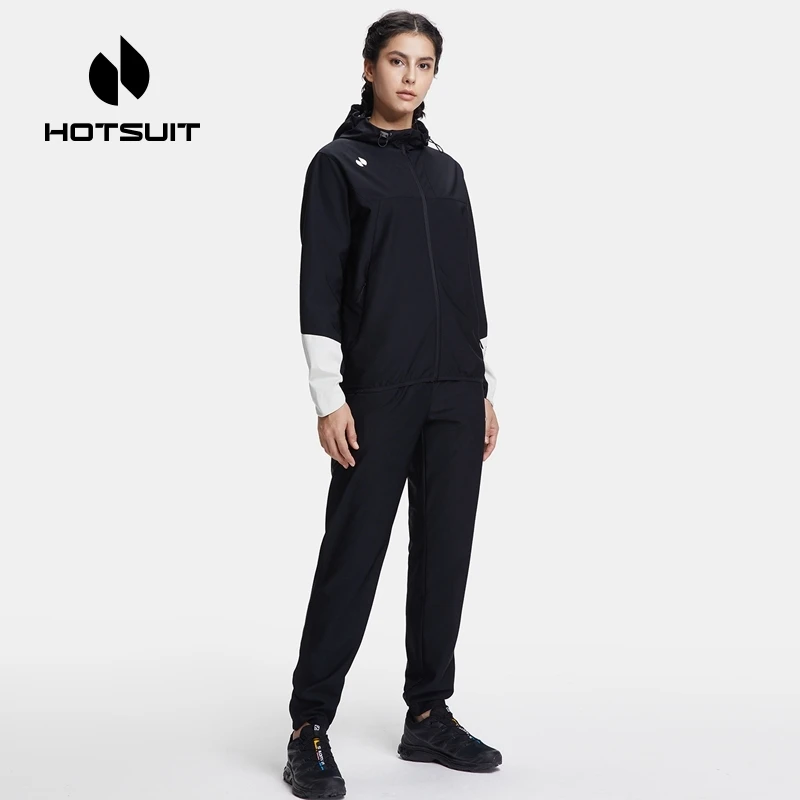 HOTSUIT/后秀针织暴汗服运动套装春夏季新款女士健身服装户外休闲