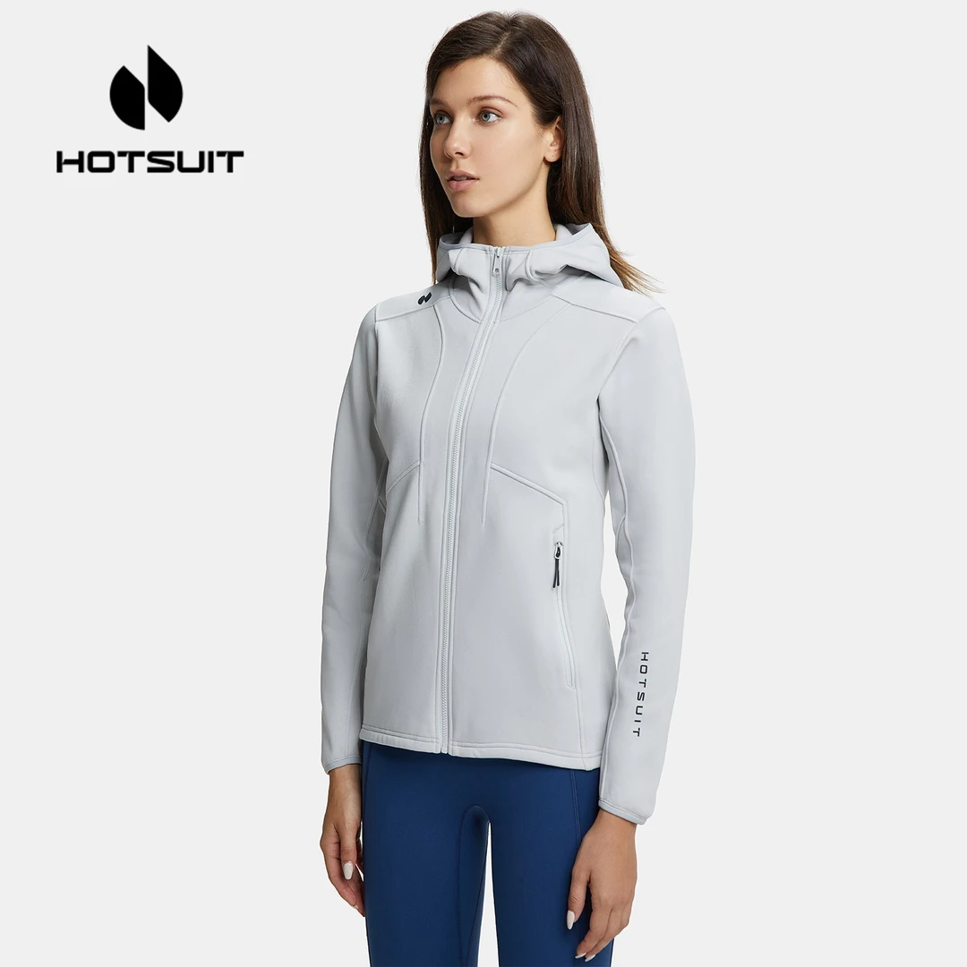 HOTSUIT/后秀运动外套女春秋季薄款连帽夹克户外时尚百搭休闲服潮