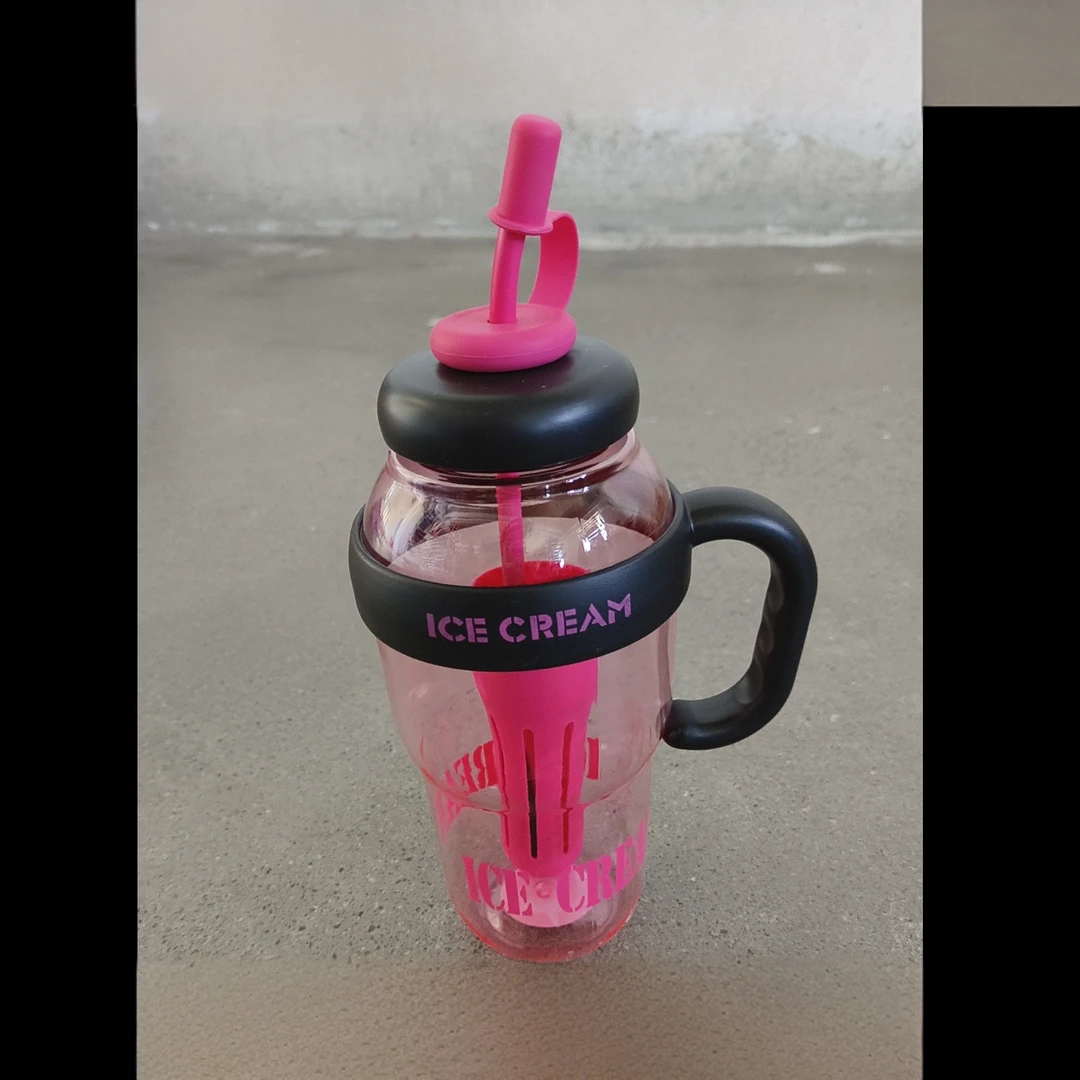 【直播福利】新疆包邮到家1200ml高颜值夏季吸管水杯子吨吨肚肚杯子