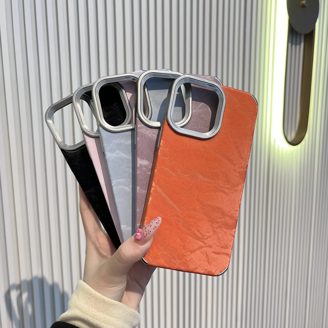 TPU冰川纹适用苹果13/iphone14/iphone16创意简约大孔防摔手机壳